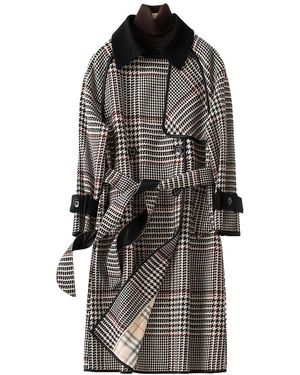 MALABO Wool-Blend Coat - Black