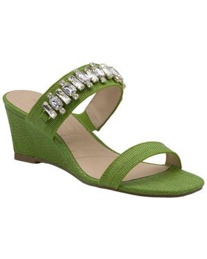 Adrienne Vittadini Acres Sandal - Green