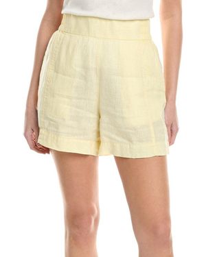 Michael Stars Mavis Linen Short - Yellow