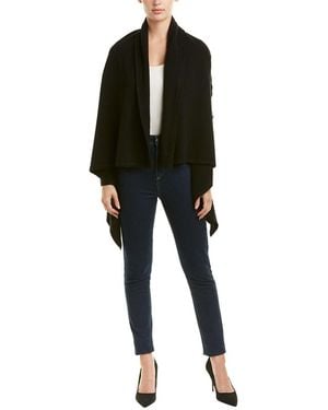 Portolano Cashmere Cardigan - Black