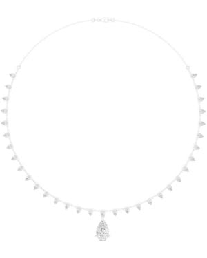 VOWE 14K 10.00 Ct. Tw. Lab-Grown Diamond Necklace - White