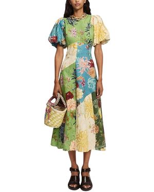 AMINA GLAM Midi Dress - Multicolour