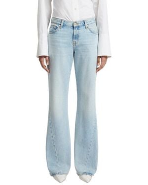 7 For All Mankind Tempe Spencer Flare Jean - Blue