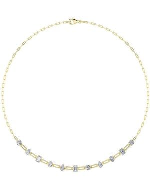 Lab Grown Diamonds 14K 4.00 Ct. Tw. Lab-Grown Diamond Necklace - Natural