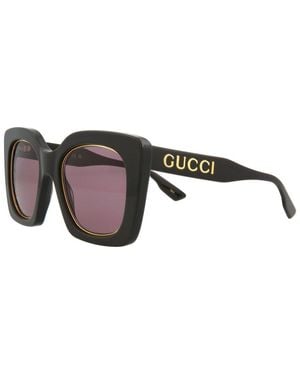 Gucci 51Mm Sunglasses - Brown