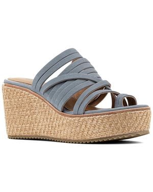 Donald J Pliner Ithaca303 Leather Sandal - Blue