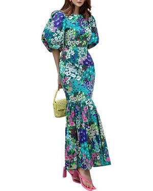 Vincent Maxi Dress - Blue