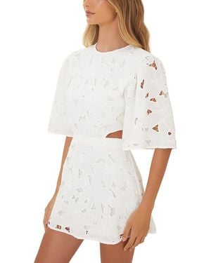 ViX Babi Short Dress - White