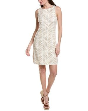 Tommy Bahama Darcy Seaside Sketch Sheath Dress - White