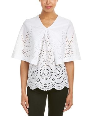 Stella McCartney Peyton Eyelet Top - White