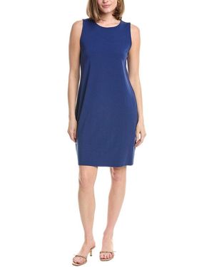 Eileen Fisher Round Neck Dress - Blue