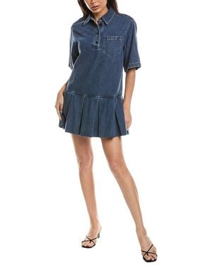 FRAME Frame The Tennis Dress - Blue