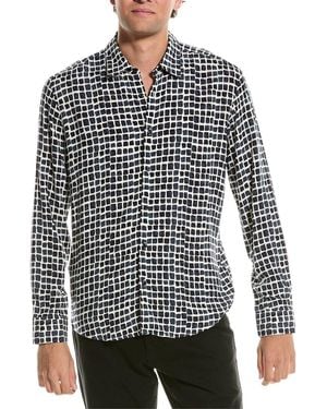 BOSS Ermo Woven Shirt - Blue