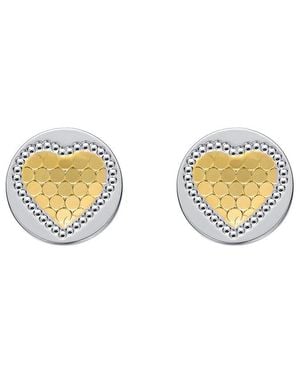 Rachel Glauber Cz Earrings - White