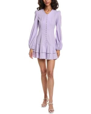 To My Lovers Mini Dress - Purple