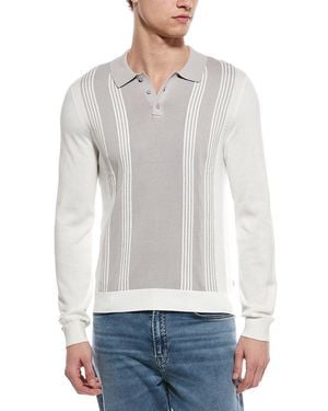 Onia Knit Polo Shirt - White