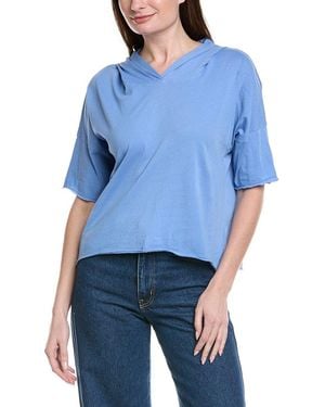 XCVI Coen Hooded T-Shirt - Blue