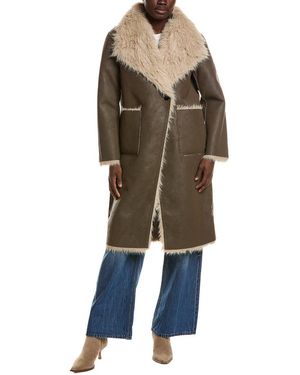 Noize Padma Long Coat - Natural
