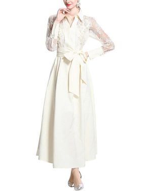 Kaimilan Midi Dress - White