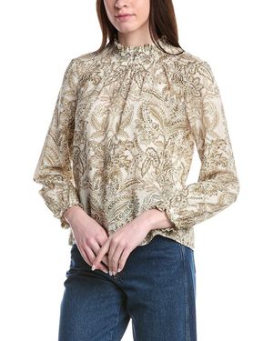 J.McLaughlin Antonia Blouse - Natural