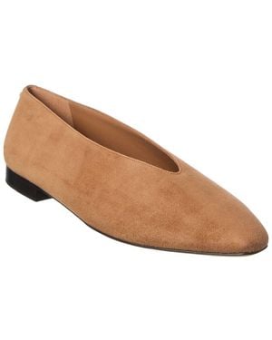 Jimmy Choo Margot Suede Flat - Brown