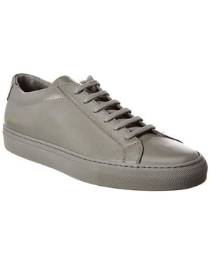 Common Projects Original Achilles Leather Trainer - Grey