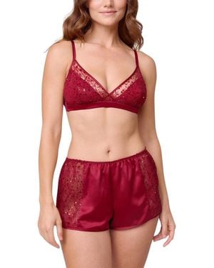 Rya Collection Radiant Bralette Set - Red