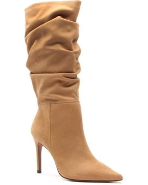 Vicenza Palma Leather Boots - Brown
