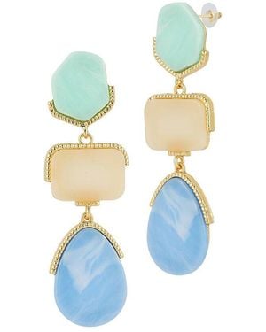 Sphera Milano Plated Earrings - Blue