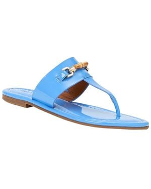 J.McLaughlin Nora Patent Flip Flop - Blue