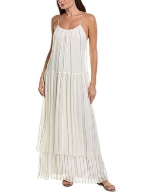 BOSS Boss Davala Silk-Blend Dress - White