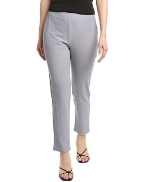 Eileen Fisher Slim Ankle Pant - Grey