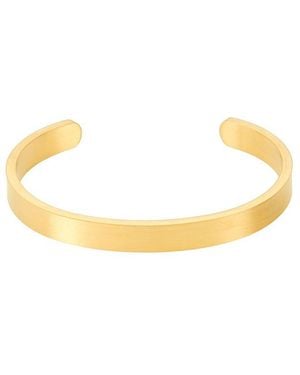 Adornia Stainless Steel Cuff Bracelet - Metallic