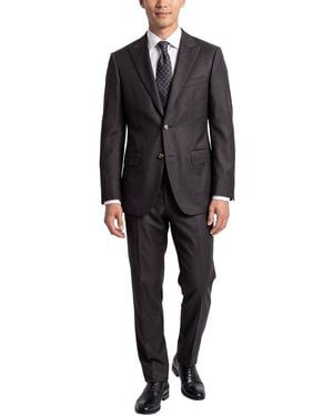 Canali 2Pc Wool Suit - Black