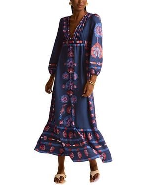 CAMILA BLANCO Maxi Dress - Blue