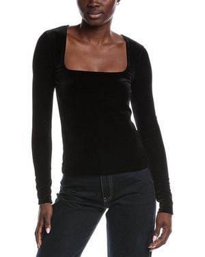 Project Social T Dream Come True Square Neck Top - Black