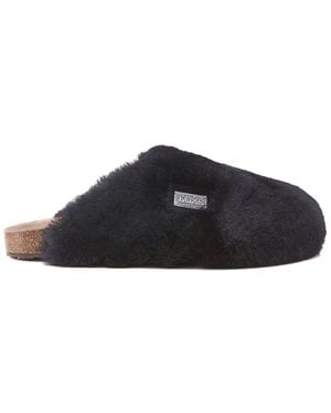 Australia Luxe Dreamer Suede Slipper - Black
