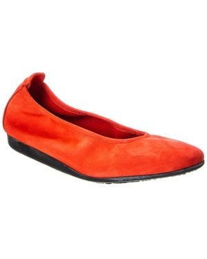 Arche Laius Suede Flat - Red