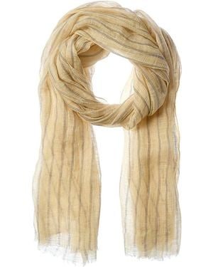Brunello Cucinelli Linen Scarf - Metallic