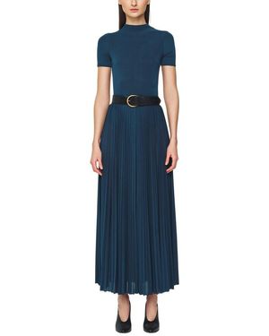 Ronny Kobo Mist Skirt - Blue