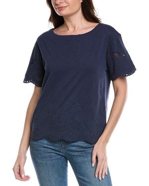 Tommy Bahama Flora Fresco Lux T-Shirt - Blue