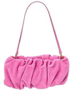 STAUD Bean Leather Convertible Bag - Pink