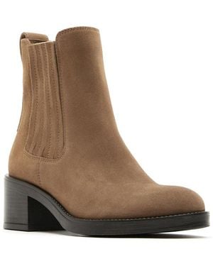 La Canadienne Walf City Dry Waterproof Suede Bootie - Brown