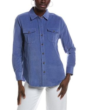 Tommy Bahama Coasta Cord Relaxed Shirt - Blue