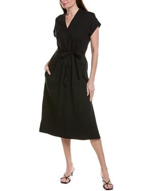 Tommy Bahama Islandscape Jersey Midi Dress - Black