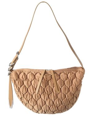 Rag & Bone Quilted Spire Mini Hobo - Metallic