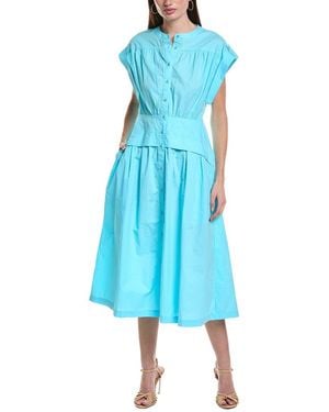 AREA STARS Cuff Dress - Blue