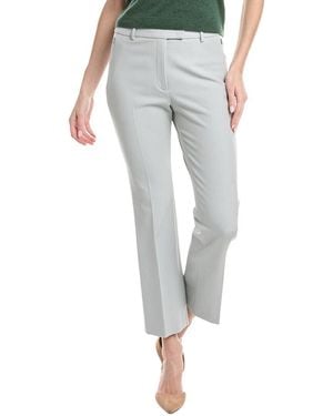 Akris Francy Wool-Blend Pant - Gray
