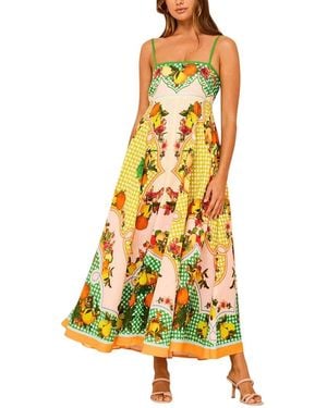 CHARLOTTE GREEN Maxi Dress - Yellow