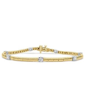 Sabrina Designs 14K 1.08 Ct. Tw. Diamond Stackable Bracelet - White